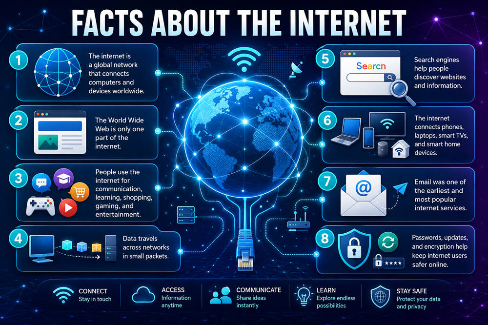 Facts about the internet