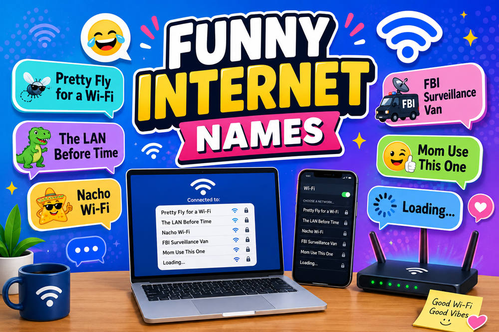 Funny internet names