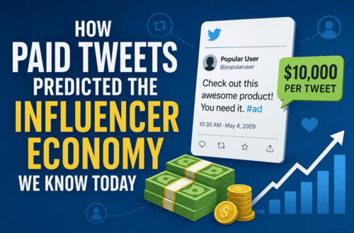 How paid tweets predicted the influencer economy we know today