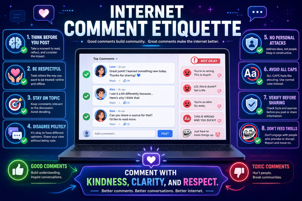 Internet comment etiquette