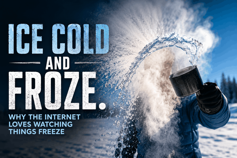Why the internet loves watching things freeze