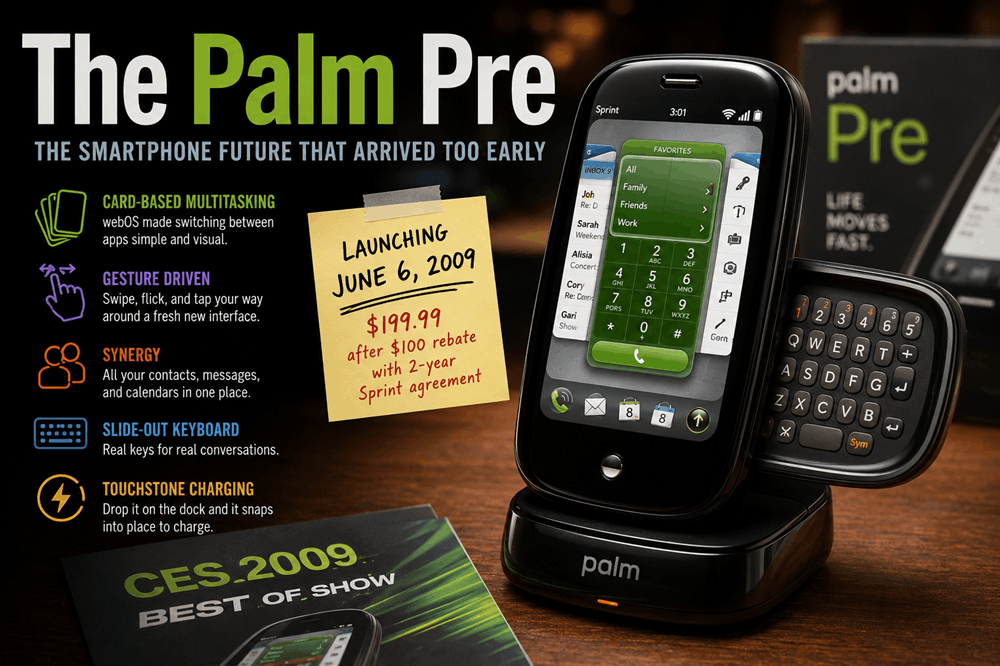 Why the palm pre was the smartphone future that arrived too early
