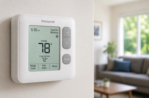Honeywell thermostat cool on blinking