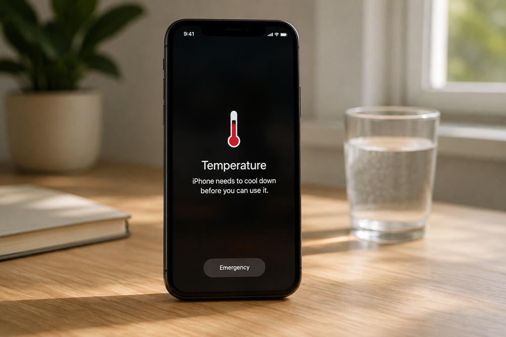 How to cool down your phone