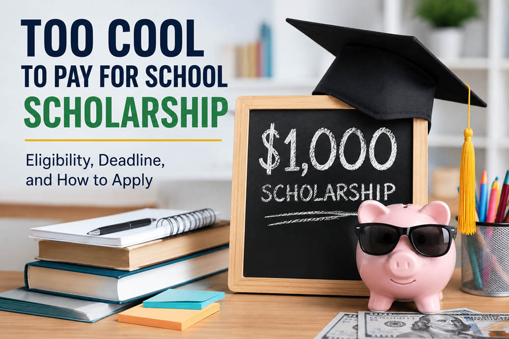 Too cool to pay for school scholarship